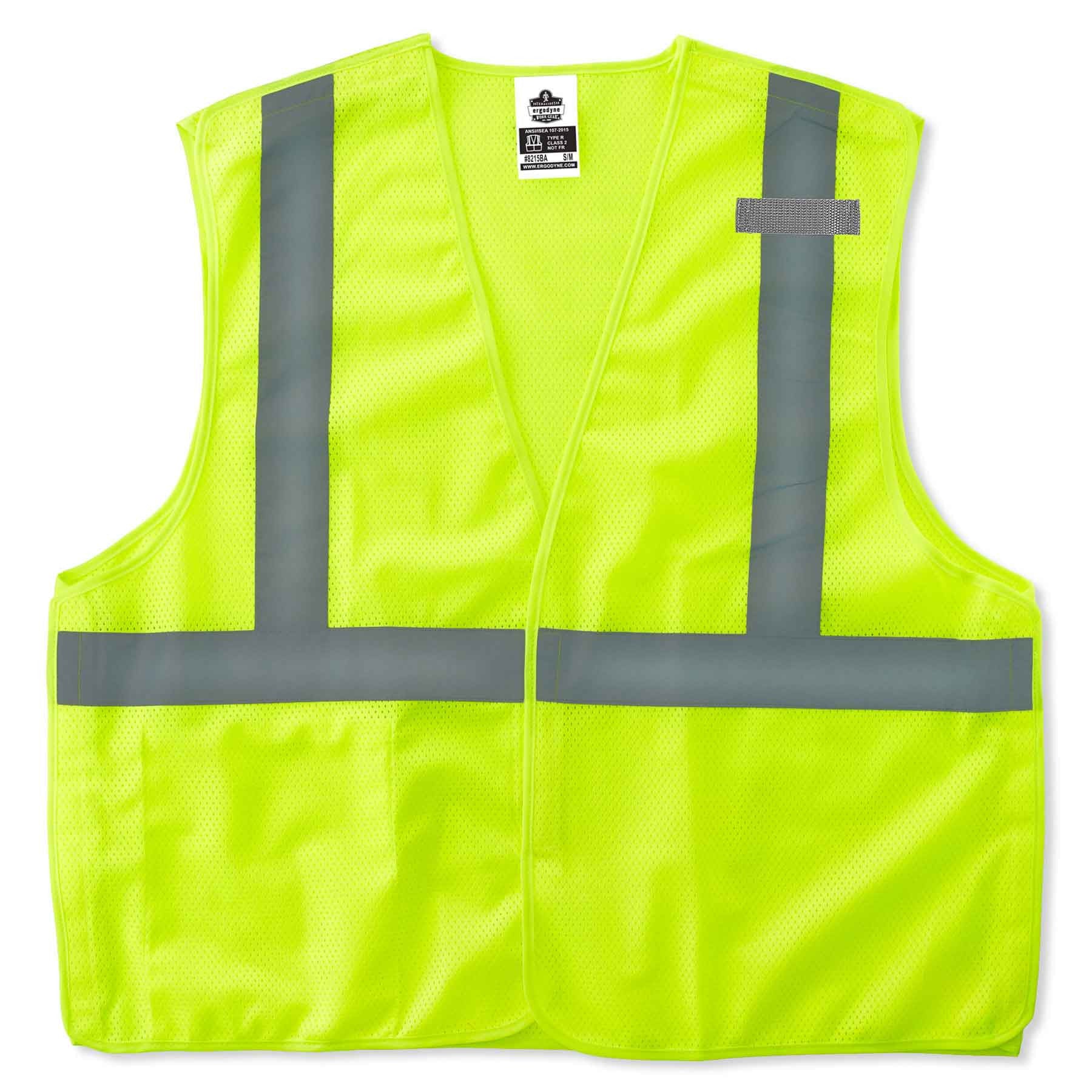 GloWear 8215BA Type R Class 2 Econo Breakaway Mesh Vest-eSafety Supplies, Inc