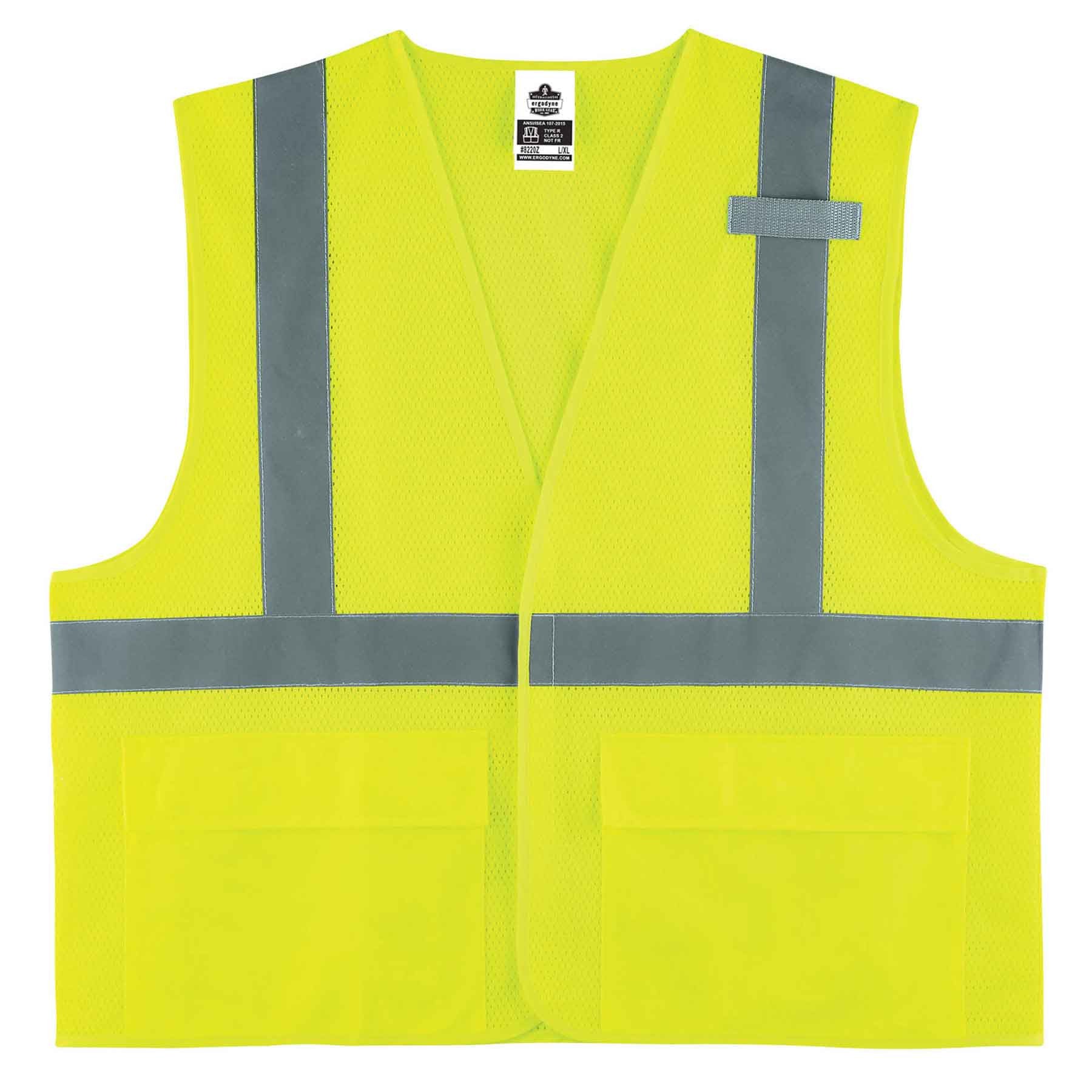 GloWear 8220HL Type R Class 2 Standard Mesh Vest-eSafety Supplies, Inc