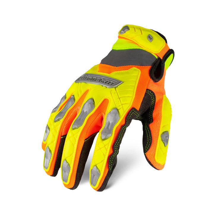 Ironclad Command™ Impact Hi-Viz Cut 6 Yellow/Orange-eSafety Supplies, Inc