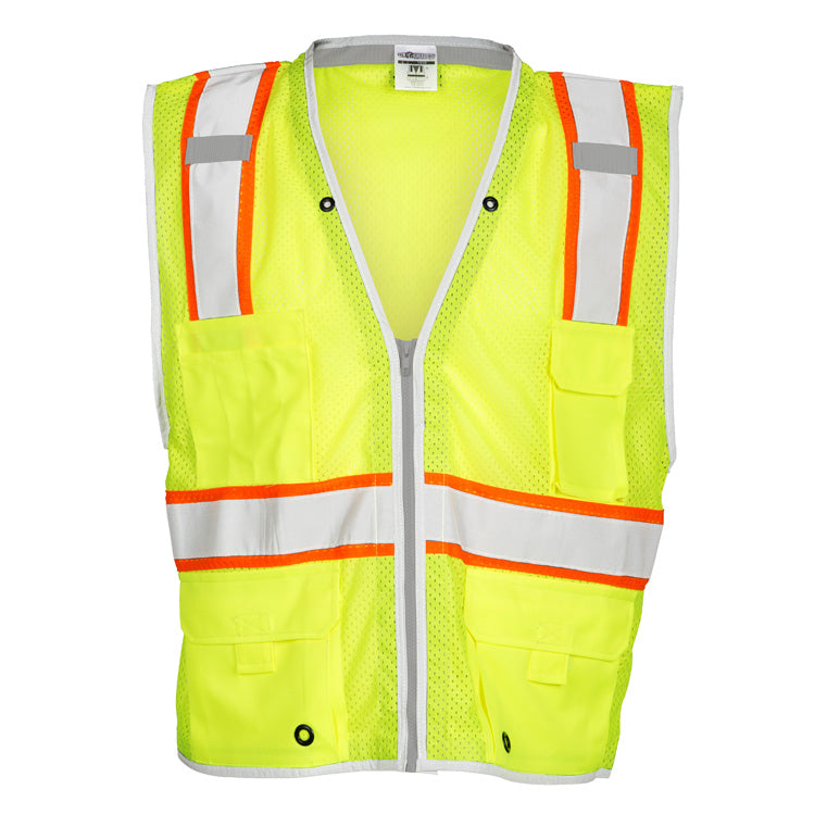 Premium Brilliant Series Heavy Duty Class 2 Vest-eSafety Supplies, Inc