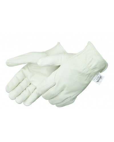 Grain cowhide driver - rolled cuff Gloves - Dozen-eSafety Supplies, Inc