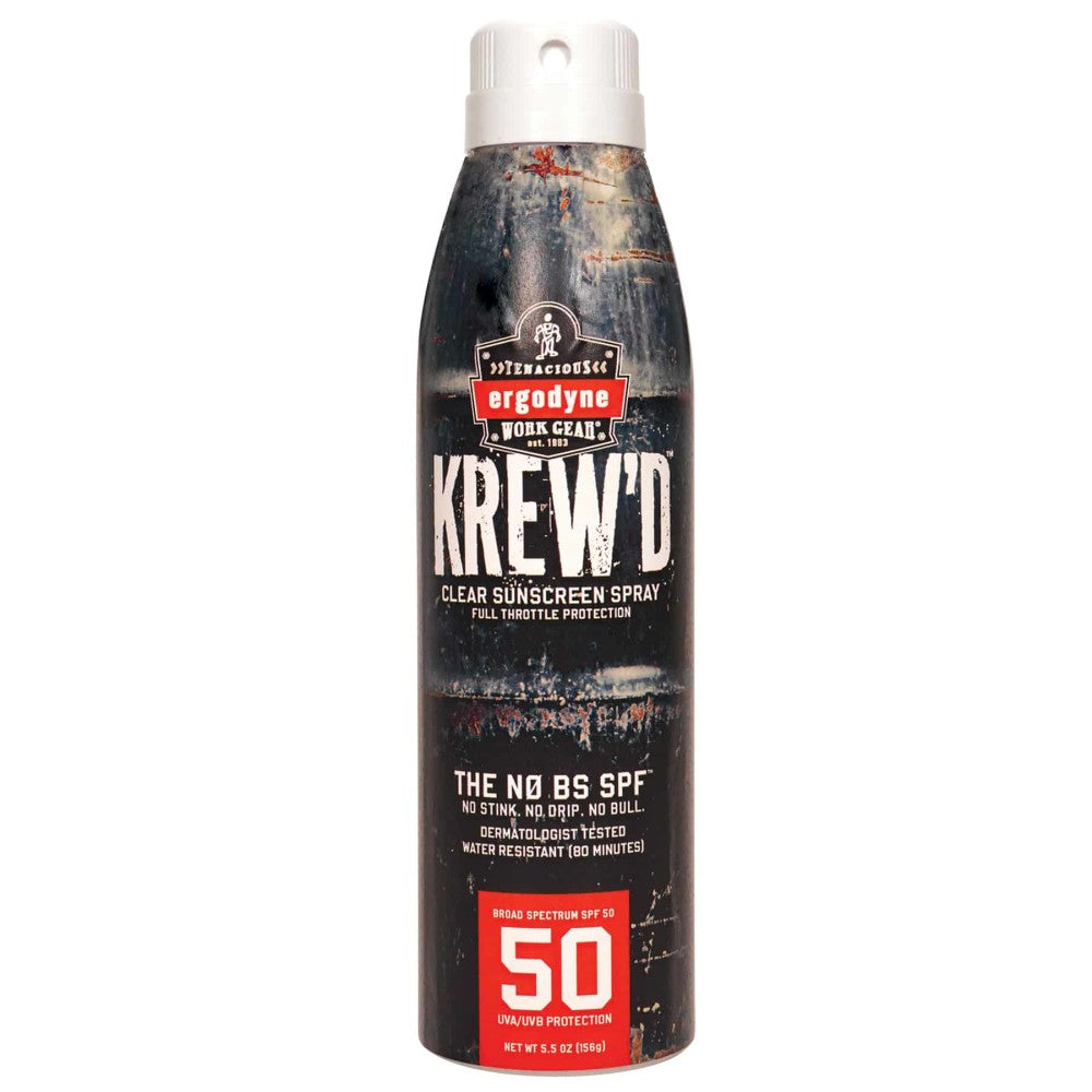KREWD 6353 SPF 50 Sunscreen Spray - 5.5oz-eSafety Supplies, Inc