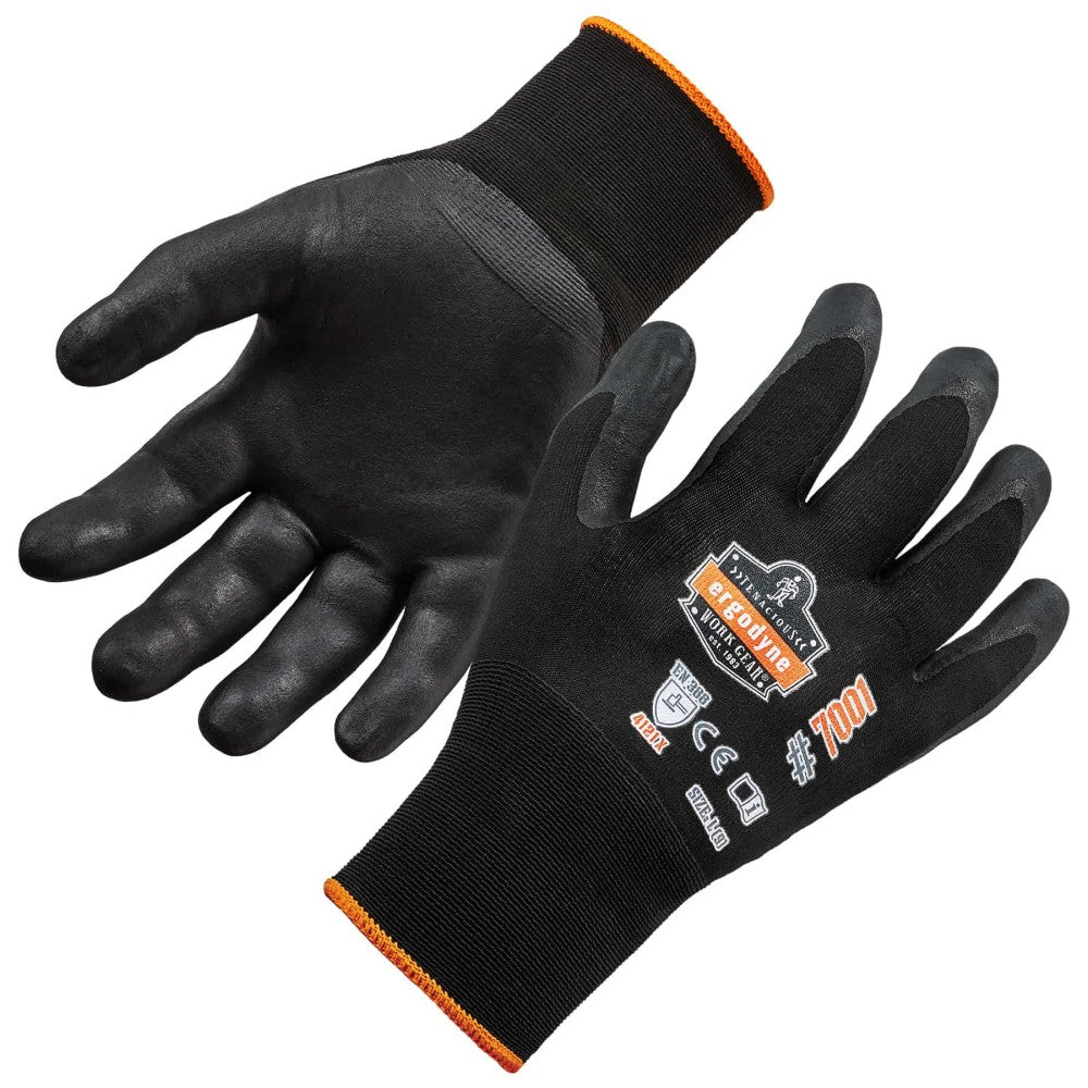 ProFlex 7001 Nitrile-Coated Gloves - ANSI Level 2 Abrasion Resistant, DSX Dry Grip-eSafety Supplies, Inc