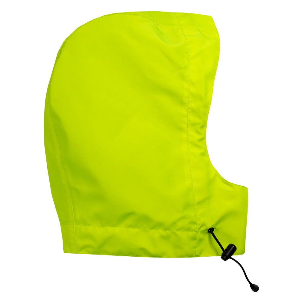 Safety Hood Hi Vis Lime Standard Hood Waterproof & Breathable-eSafety Supplies, Inc