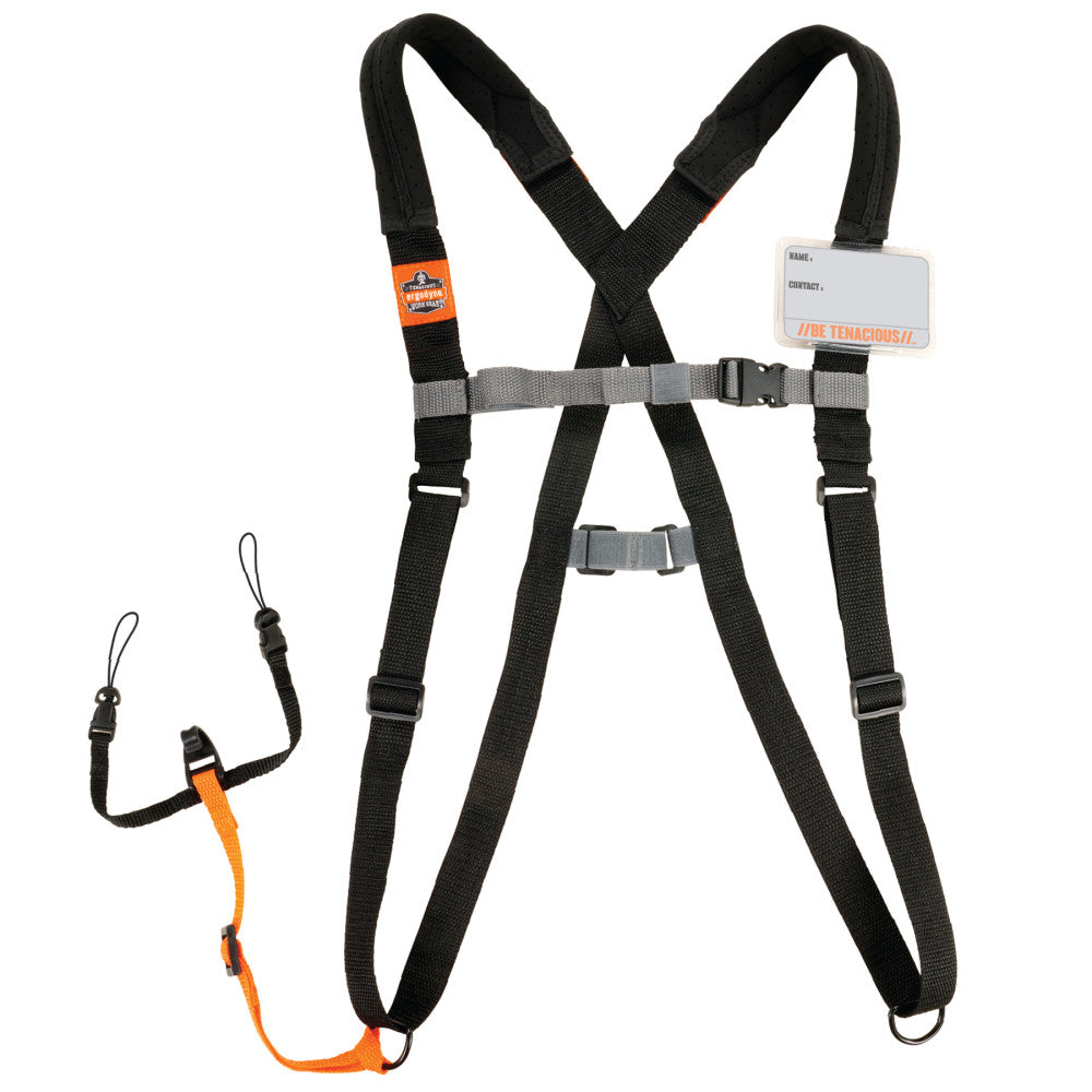 Squids 3138 Padded Barcode Scanner Harness + Lanyard for Mobile Computers-eSafety Supplies, Inc