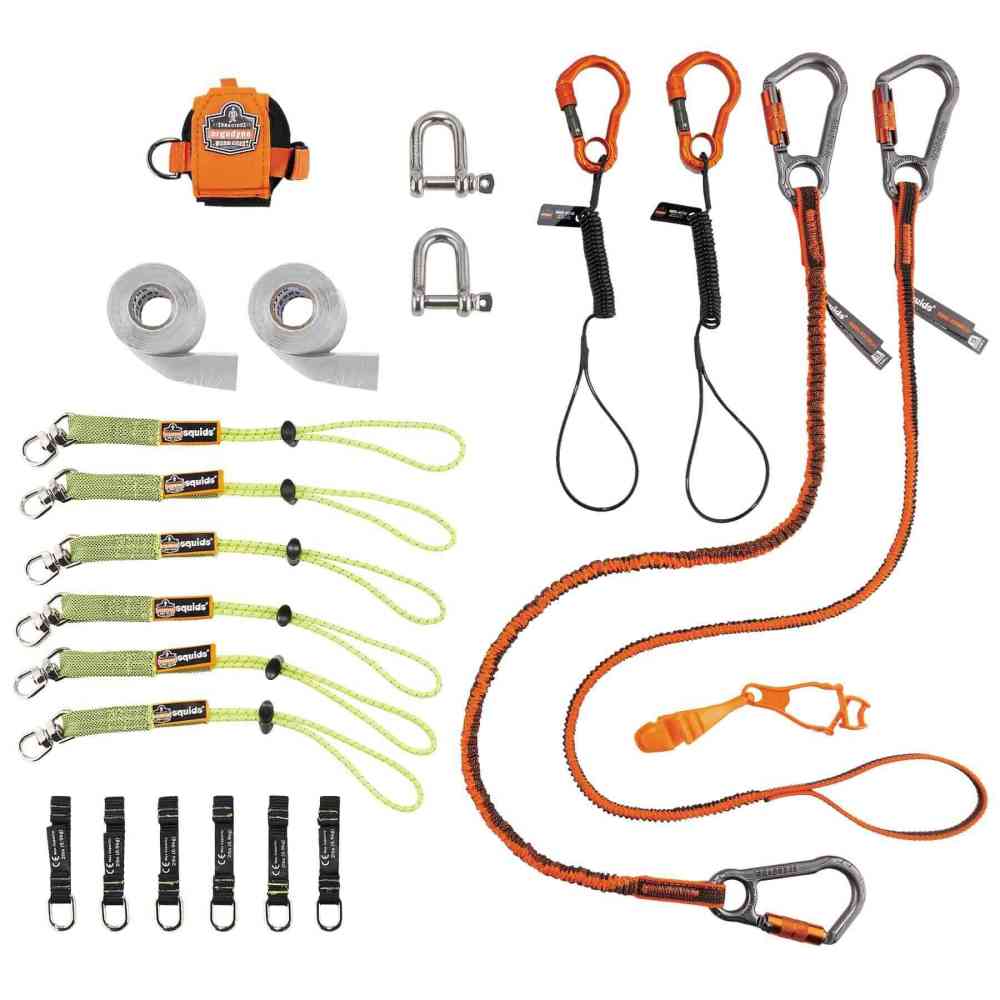 Squids 3187 Scaffolder's Tool Tethering Kit-eSafety Supplies, Inc
