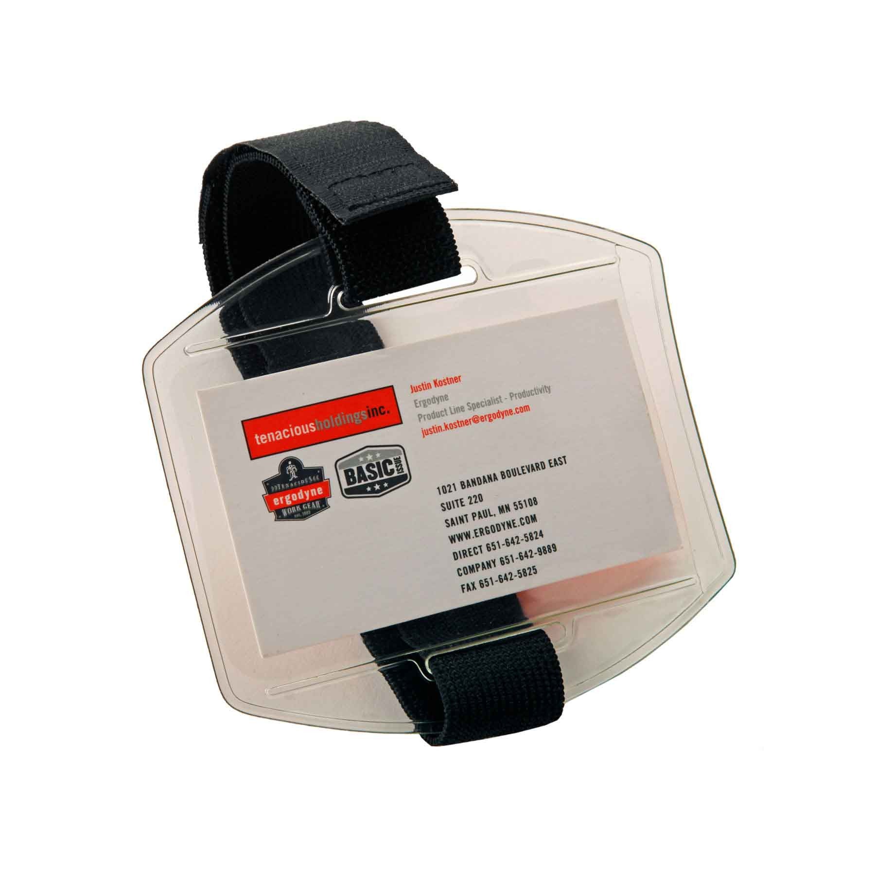 Squids 3386 Vinyl Arm Band ID/Badge Holder-eSafety Supplies, Inc