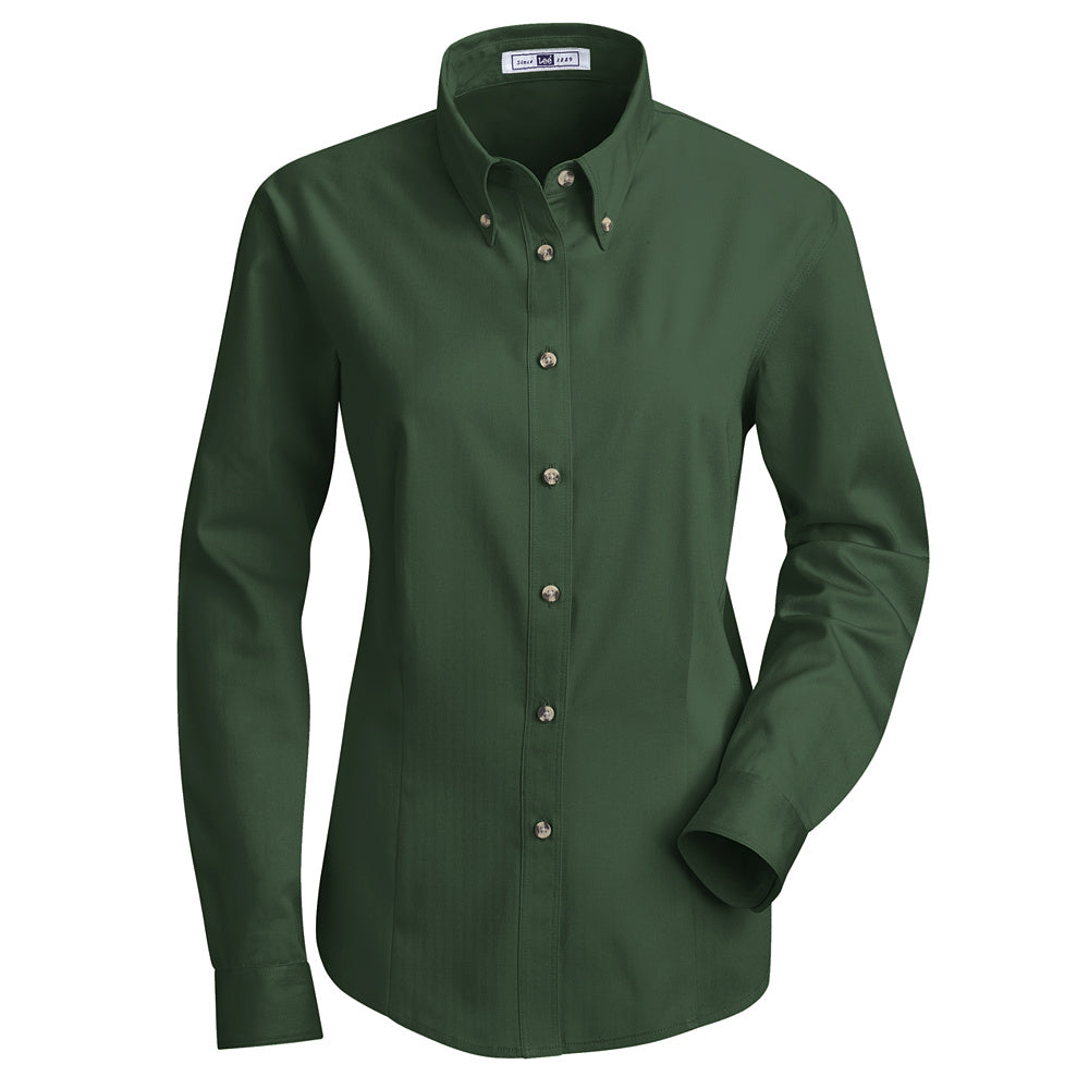 Red Kap Women's Meridian Performance Twill Shirt 1T11 - Emerald-eSafety Supplies, Inc