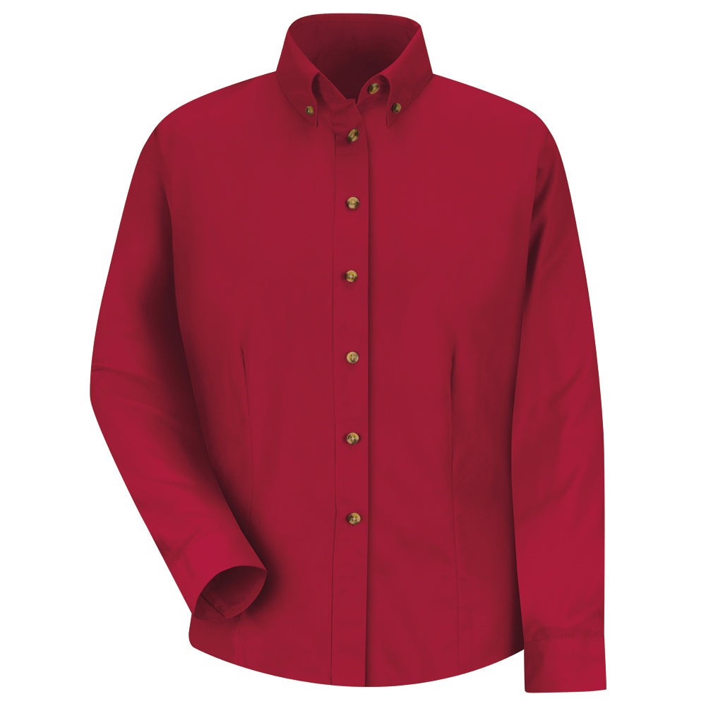 Red Kap Women's Meridian Performance Twill Shirt 1T11 - Red-eSafety Supplies, Inc