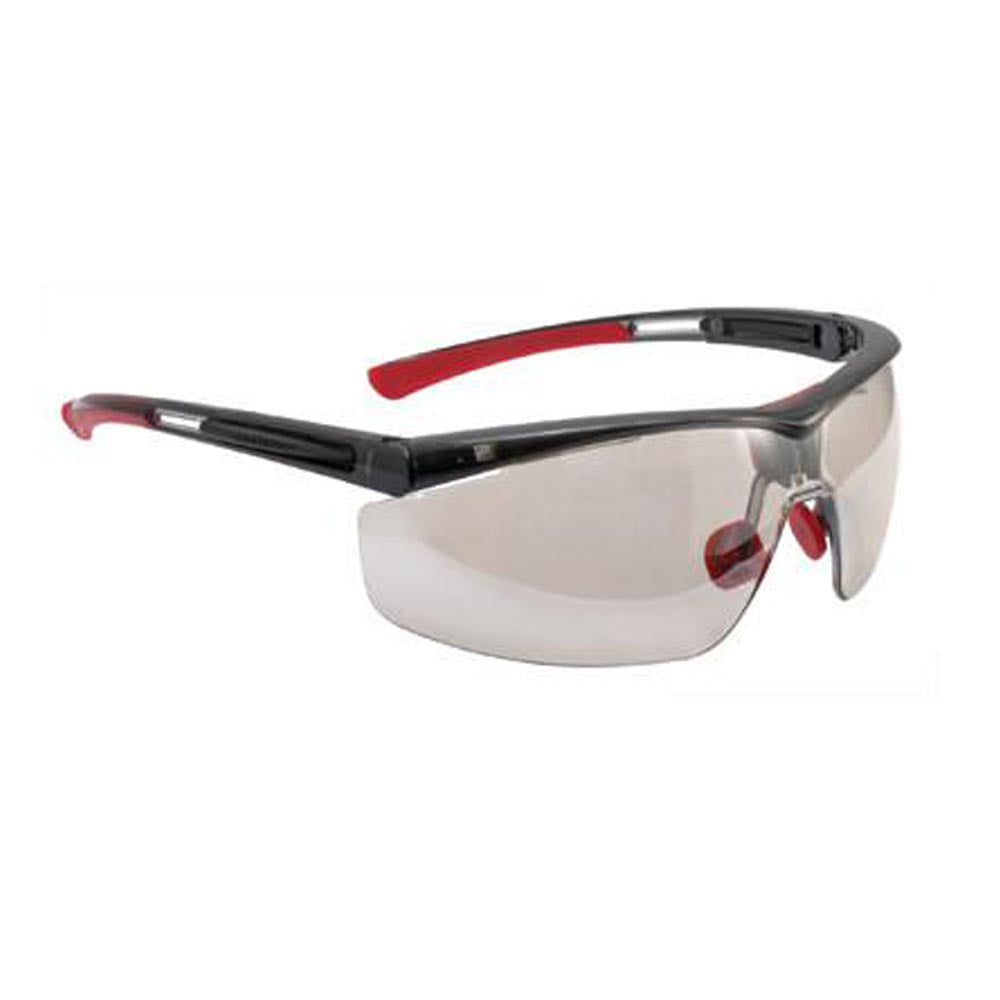 North By Honeywell Safety Glasses With Black Frame, Clear 4A Anti-Fog, Anti-Static And Anti-Scratch Indoor/Outdoor Mirror Lens-eSafety Supplies, Inc