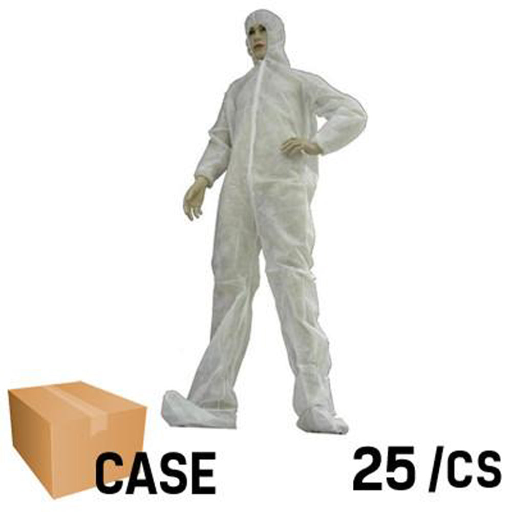 Epic- Environstar Polypro Coverall with Hood & Boot - Case-eSafety Supplies, Inc