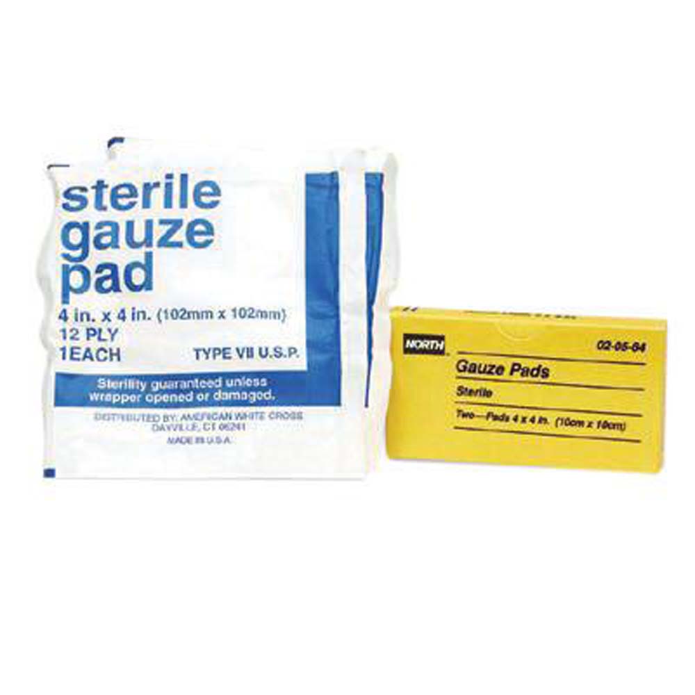 North By Honeywell 4" X 4" Latex-Free Sterile Gauze Pad-eSafety Supplies, Inc