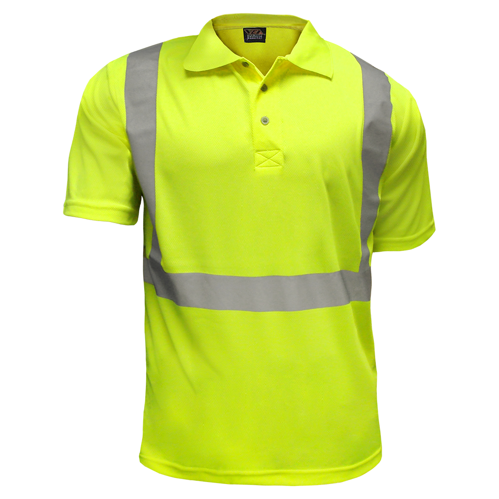 Safety yellow polo shirts outlet