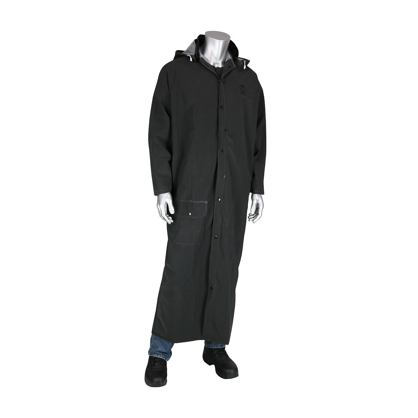 Premium 60" Duster Raincoat - 0.35 mm-eSafety Supplies, Inc