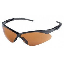 Jackson Nemesis Safety Glasses Black Frame - Copper Colored Blue Shield Lens-eSafety Supplies, Inc