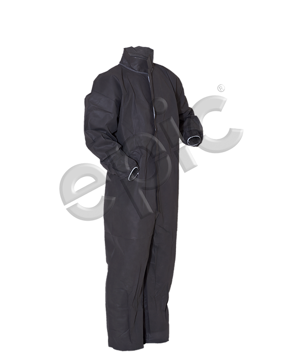 EPIC- Environstar Gray Coverall with Elastic Wrist & Back - Case (25 Suits)-eSafety Supplies, Inc