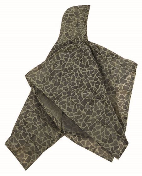 Vinyl Poncho - 52IN X 80IN - Camo-eSafety Supplies, Inc