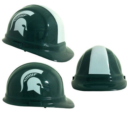 Michigan State Spartans - NCAA Team Logo Hard Hat Helmet-eSafety Supplies, Inc