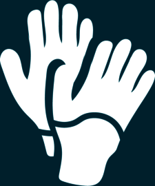 SHOWA™ Gauge Spandex/Aramid/Stainless Steel Cut Resistant Gloves With Foam Nitrile Coated Palm