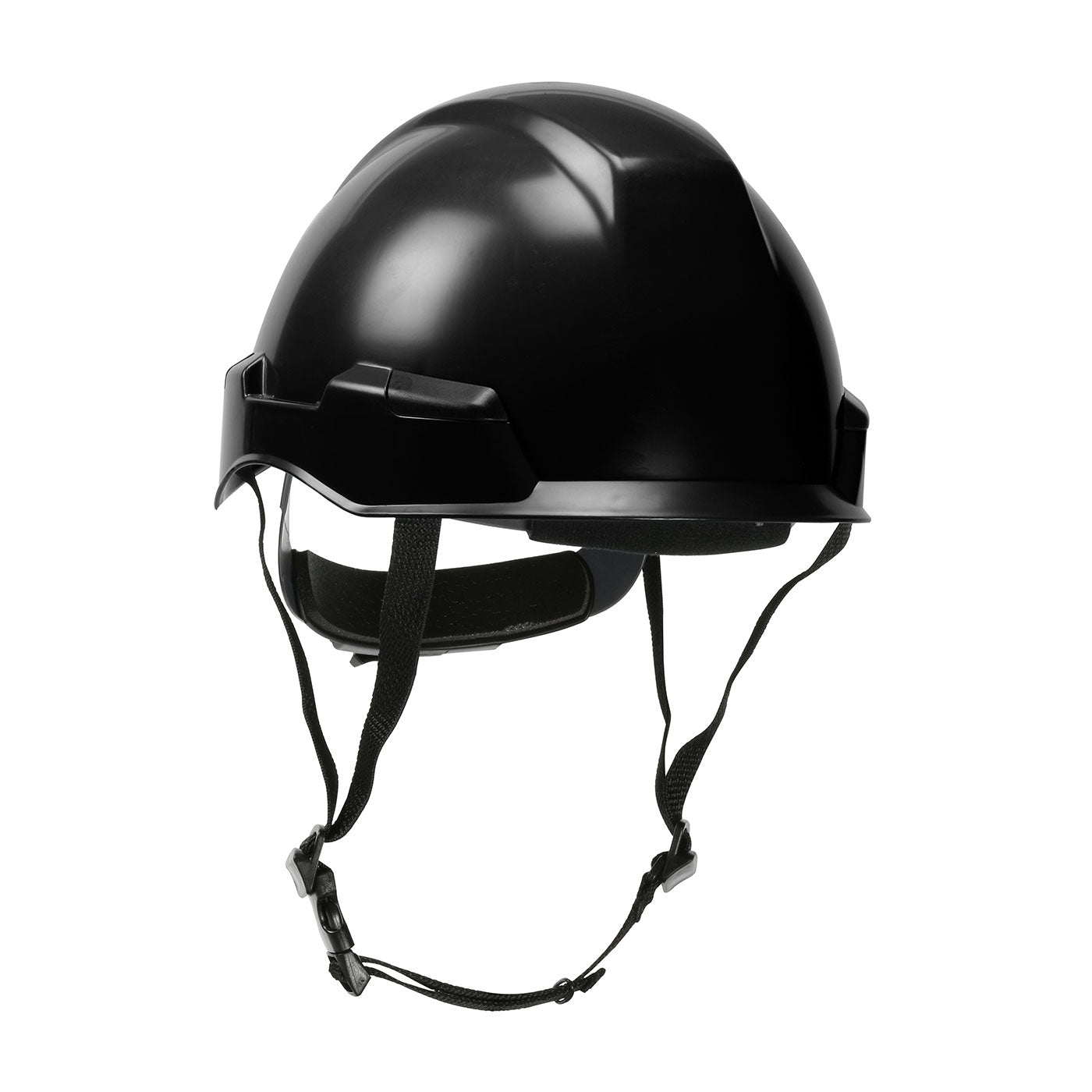 Rocky™ Industrial Climbing Helmet with Polycarbonate / ABS Shell, Hi-Density Foam Impact Liner, Nylon Suspension, Wheel Ratchet Adjustment and 4-Point Chin Strap