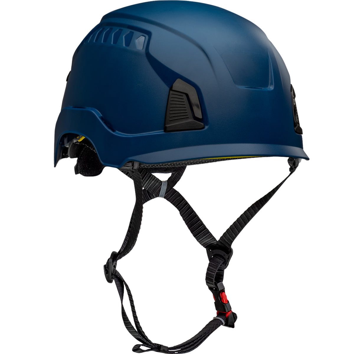 Traverse™ Industrial Climbing Helmet with Mips® Technology, ABS Shell, EPS Foam Impact Liner, HDPE Suspension, Wheel Ratchet Adjustment and 4-Point Chin Strap