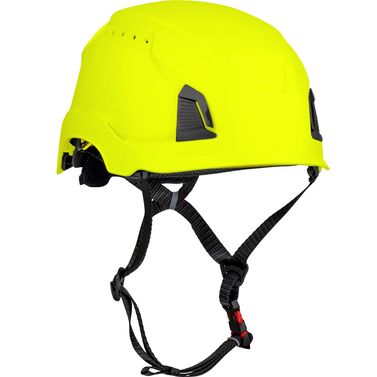 Traverse™ Vented, Industrial Climbing Helmet with Mips® Technology, ABS Shell, EPS Foam Impact Liner, HDPE Suspension, Wheel Ratchet Adjustment and 4-Point Chin Strap