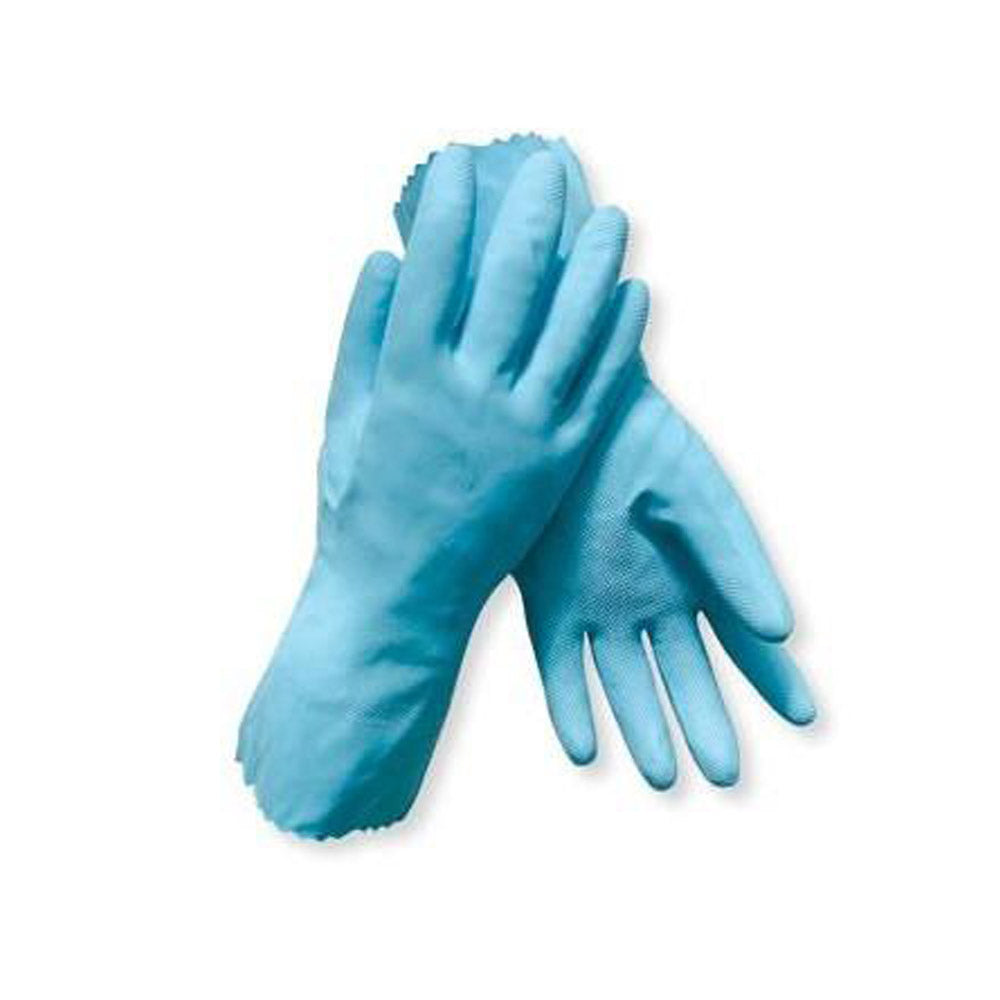 Radnor 12" Textured Natural Latex Gloves Box 12Pr Size Large-eSafety Supplies, Inc