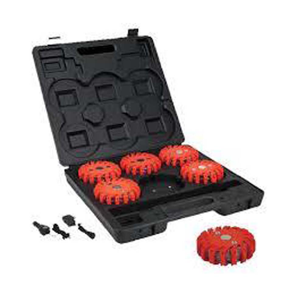 3A Orange LED Road Flare Single and Six (Case)-eSafety Supplies, Inc