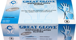 Great Glove Premium Latex Powdered Gloves-Box-eSafety Supplies, Inc