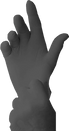 Skintx - Black Latex Powder Free Gloves-eSafety Supplies, Inc