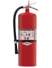 Amerex® 20 Pound Stored Pressure Purple K Dry Chemical 120-B:C Fire Extinguisher For Class B And C Fires With Anodized Aluminum Valve, Wall Bracket And Nozzle-eSafety Supplies, Inc