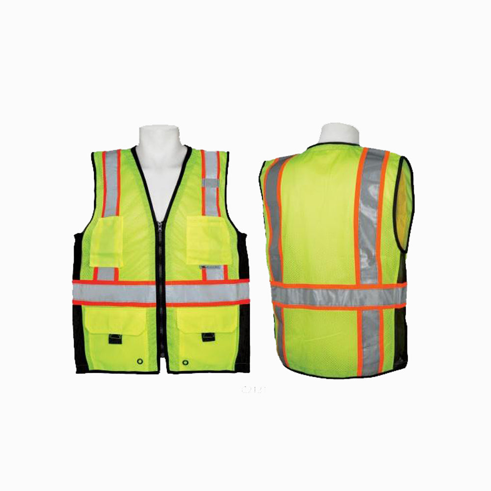 3A Safety Ice Cool Mesh Safety Vest with Black Sides-eSafety Supplies, Inc