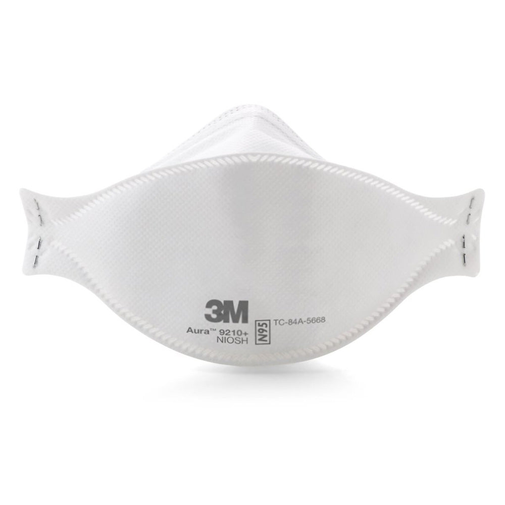 3M Aura Particulate Respirator 9210+ N95 (20 Disposable Particulate Respirators - Pack)-eSafety Supplies, Inc