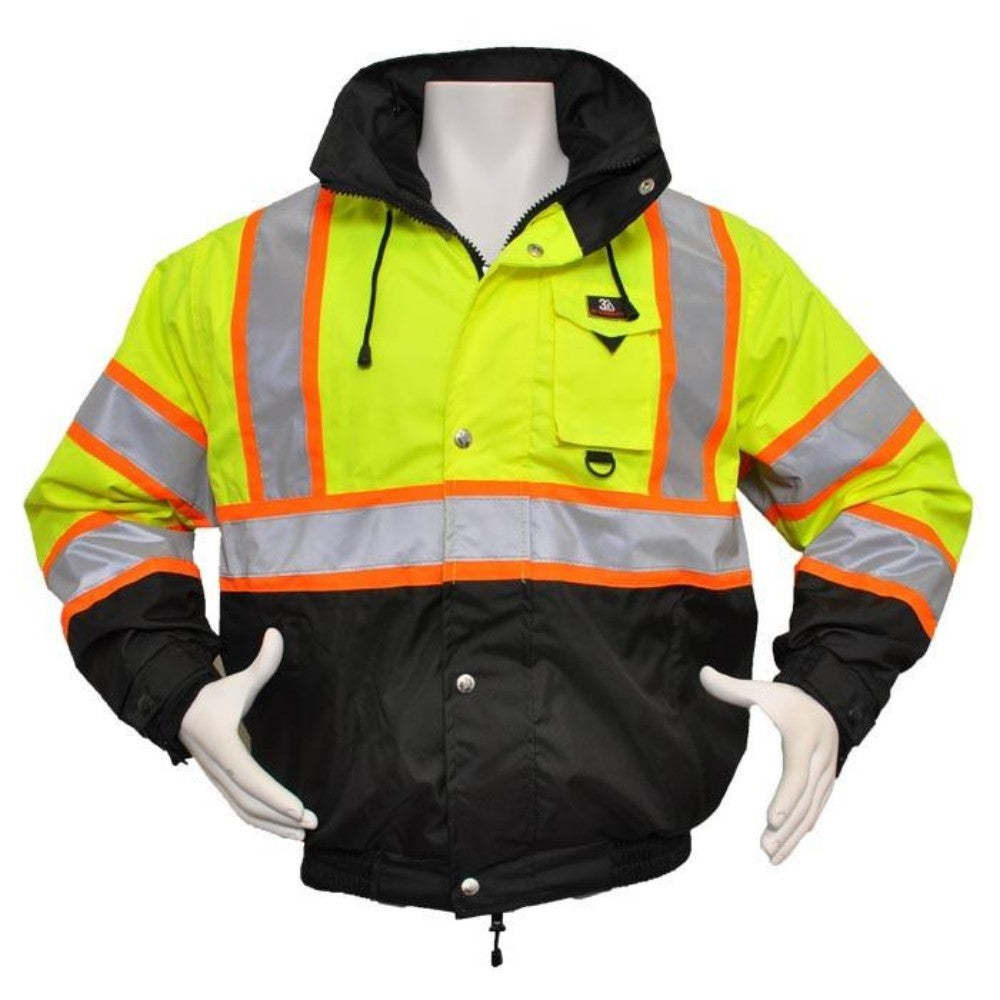 3 Season Waterproof Thermal Jacket with Removable Liner and National CERT Logo-eSafety Supplies, Inc