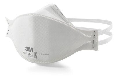 3M Aura Particulate Respirator 9210+ N95 (20 Disposable Particulate Respirators - Pack)-eSafety Supplies, Inc