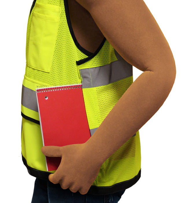 Multi-Pocket Safety Vest Hi-Vis Mesh Vest Surveyor-eSafety Supplies, Inc