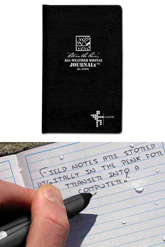 Digital Page Pattern Field Book-eSafety Supplies, Inc