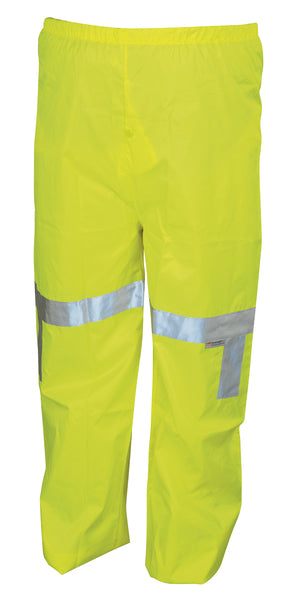 MCR Safety Poly/Pu, Class III, Limegreen Waist Pant-eSafety Supplies, Inc