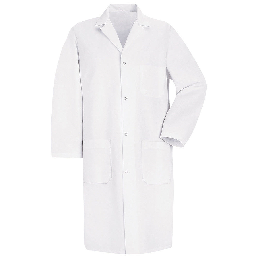 Red Kap Men's Lab Coat 5080 - White-eSafety Supplies, Inc