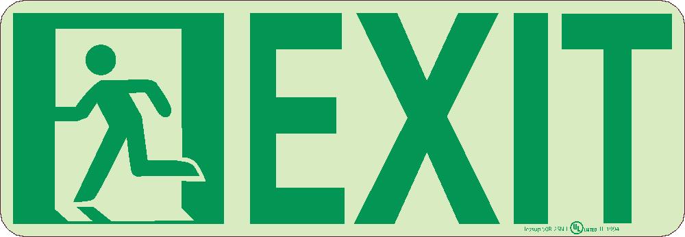 Exit Sign-eSafety Supplies, Inc