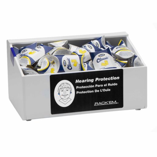 Rack'Em Racks-12 Pair Safety Glass /60-Pair Foam Ear Plug Dispenser-eSafety Supplies, Inc