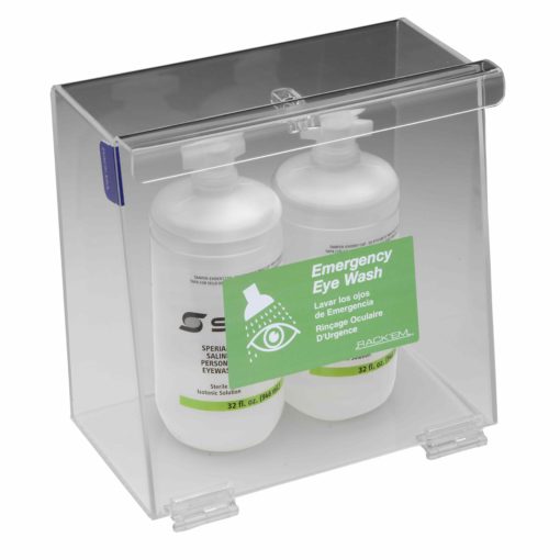 Rack'Em Racks-Double Bottle Eyewash Station-eSafety Supplies, Inc