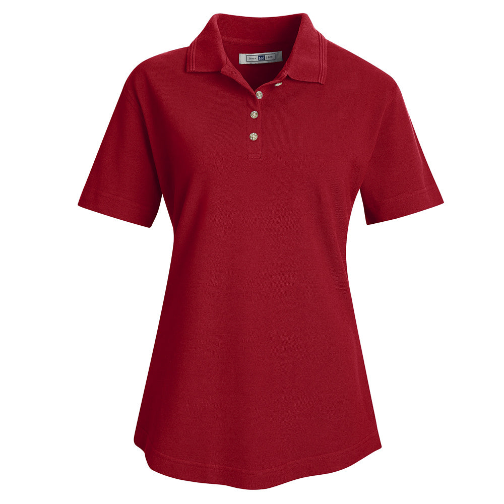 Red Kap Women's Basic Pique Polo 5702 - Brick Red-eSafety Supplies, Inc
