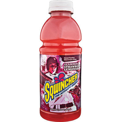 Sqwincher 20 Ounce Fruit Punch Flavor Ready To Drink Bottle Electrolyte Drink (24 Electrolyte Drink Bottles - Pack)-eSafety Supplies, Inc