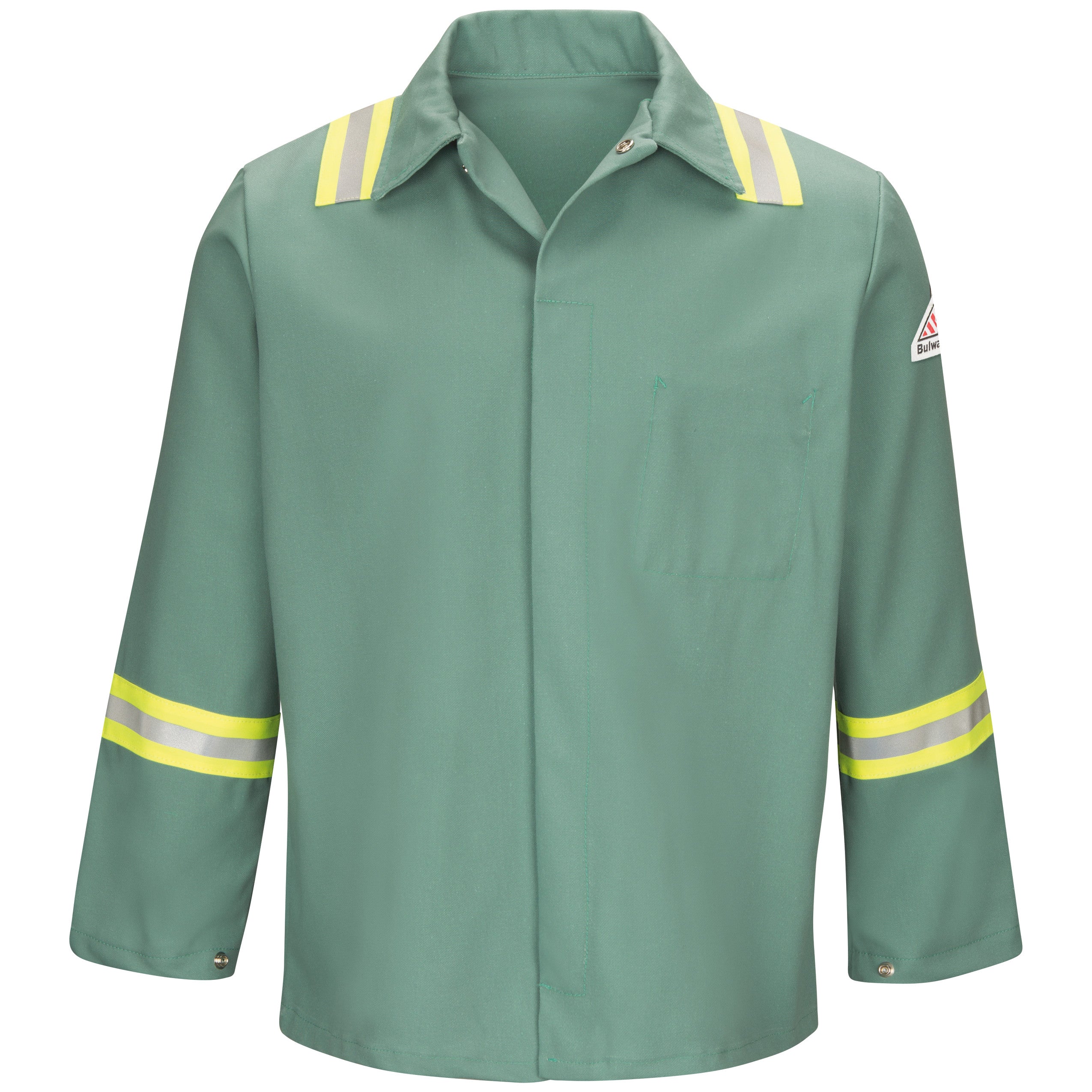 Men's Molten Metal Enhanced Visibility Coat KEM4 - Visual Green-eSafety Supplies, Inc