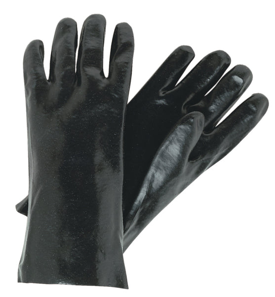 MCR Safety Black Economy PVC 14" RHO 24 each / dz-eSafety Supplies, Inc