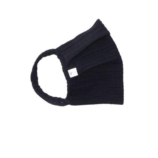 LMC Textured Fabric Face Mask - Black-eSafety Supplies, Inc