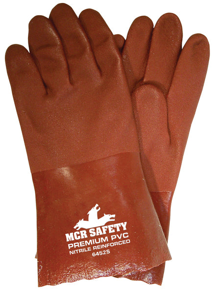 MCR Safety Red Sandy PVC 12" Jersey-eSafety Supplies, Inc