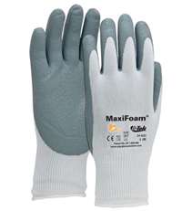 G-Tek MaxiFoam Gloves Foam Nitrile Coated Palm-Finger Tips-eSafety Supplies, Inc