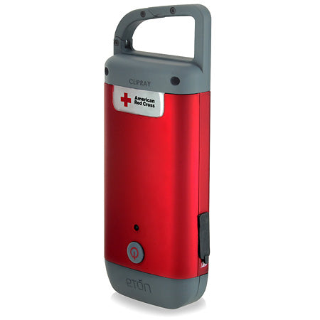 American Red Cross Clipray Flashlight Red